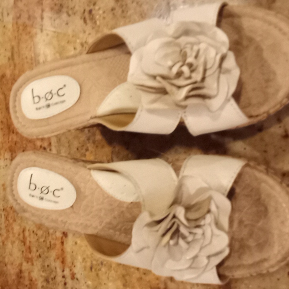 Born O Concept Cork Wedge Heels  👠